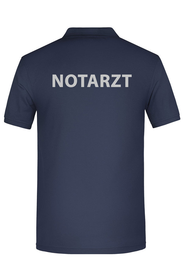 Notarzt Poloshirt High Quality inkl. Druck customize